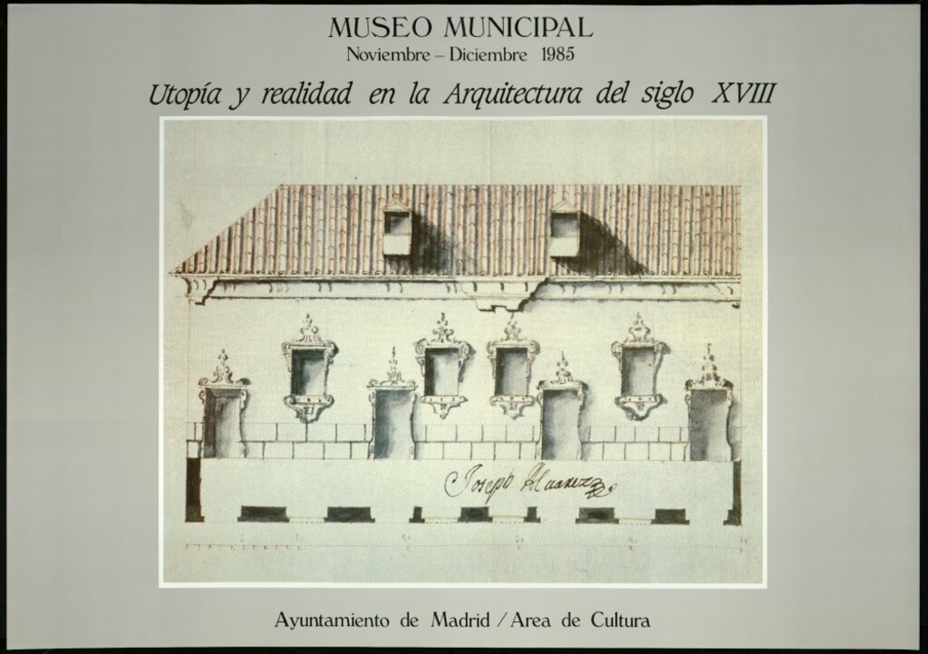 Miniatura de Utopía y realidad en la arquitectura (siglo XVIII) : [exposición] noviembre-diciembre 1985