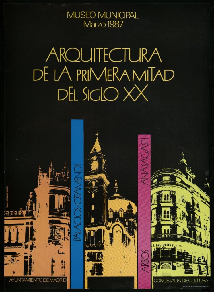 Miniatura de Arquitectura de la primera mitad del siglo XX : [exposición] marzo 1987