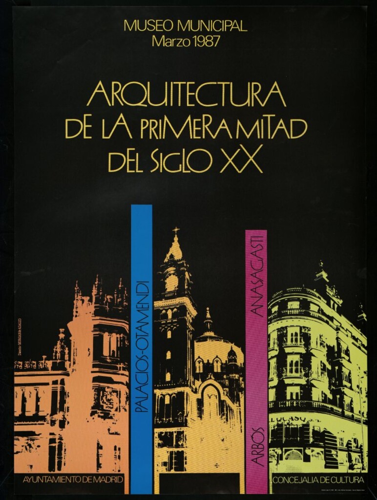 Miniatura de Arquitectura de la primera mitad del siglo XX : [exposición] marzo 1987