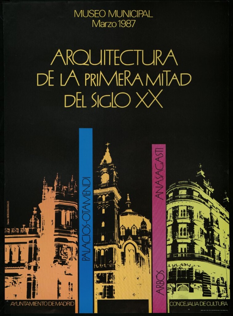 Miniatura de Arquitectura de la primera mitad del siglo XX : [exposición] marzo 1987