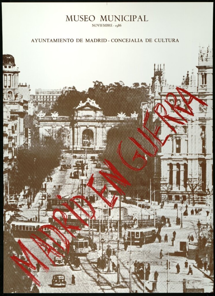 Miniatura de Madrid en Guerra : [exposición] noviembre 1986
