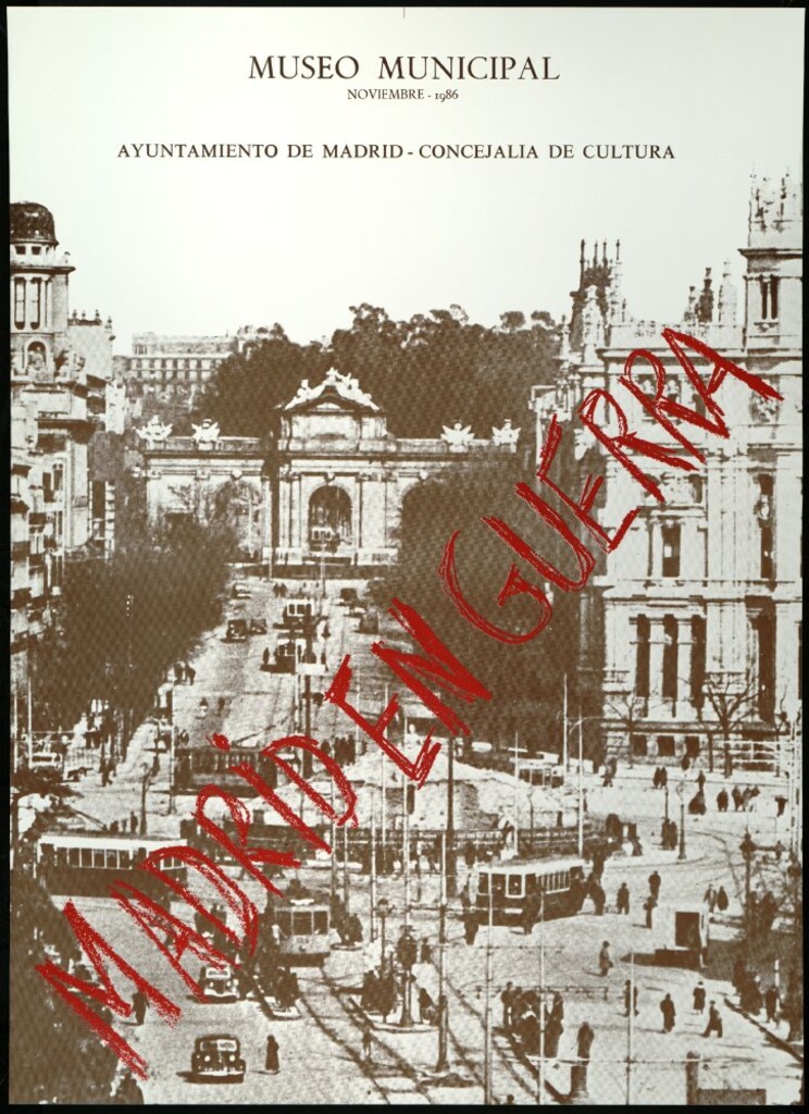 Miniatura de Madrid en Guerra : [exposición] noviembre 1986