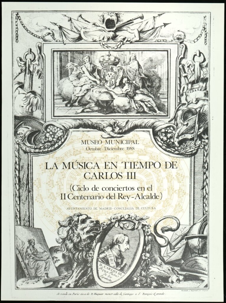 Miniatura de La música en tiempo de Carlos III (Ciclo de conciertos en el II Centenario del Rey-Alcalde)