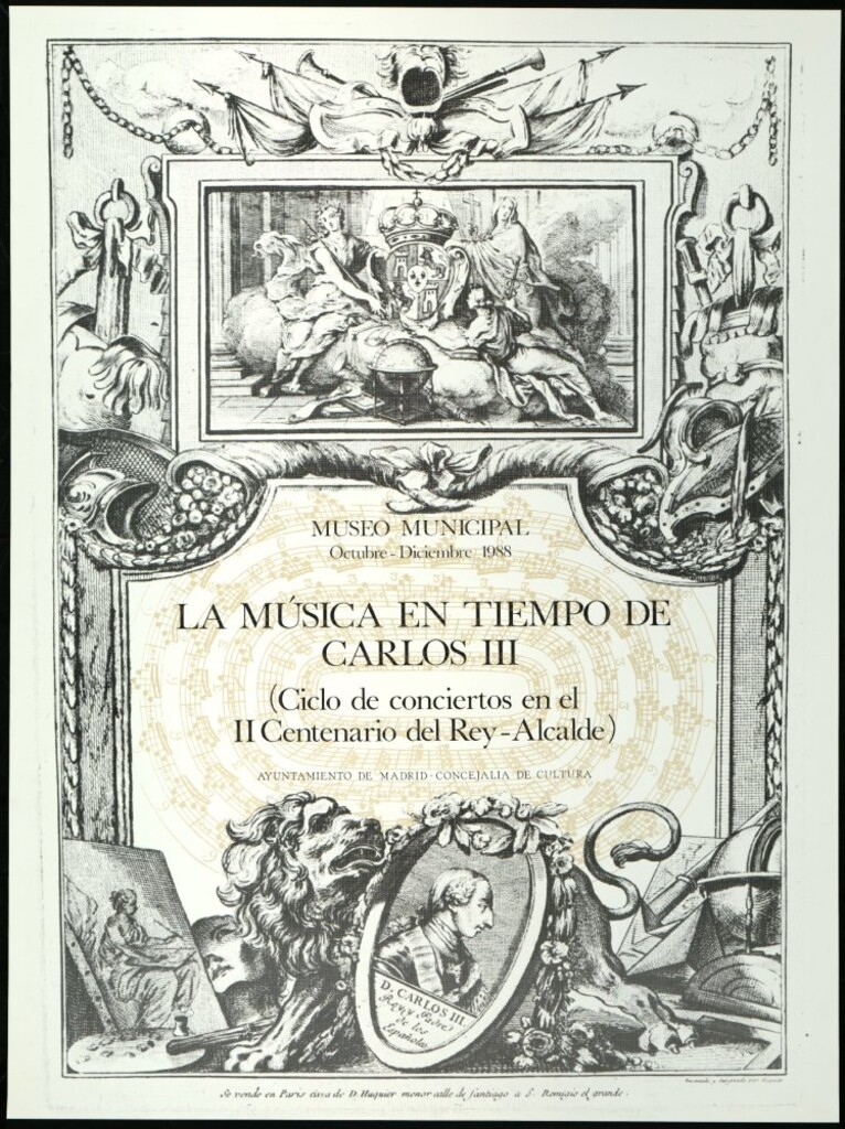 Miniatura de La música en tiempo de Carlos III (Ciclo de conciertos en el II Centenario del Rey-Alcalde)