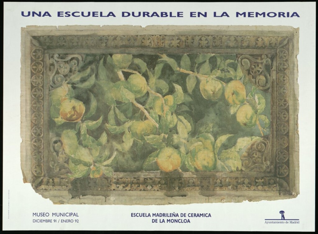 Miniatura de Una escuela durable en la memoria : [exposición de la Escuela de Cerámica de la Moncloa, diciembre 1991-enero 1992]
