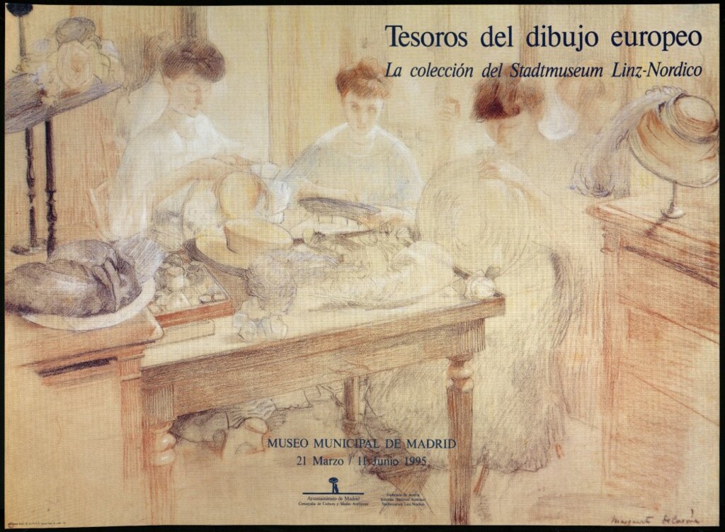 Miniatura de Tesoros del dibujo europeo. La colección del Stadtmuseum Linz-Nórdico : [exposición, 21 marzo-11 junio 1995]