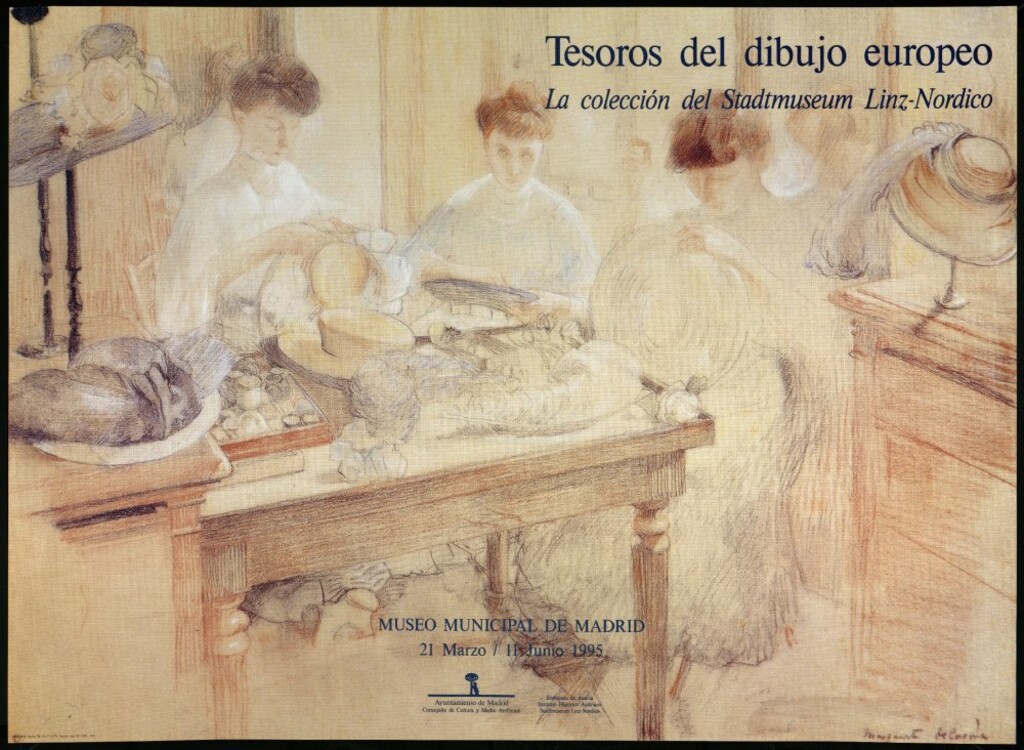 Miniatura de Tesoros del dibujo europeo. La colección del Stadtmuseum Linz-Nórdico : [exposición, 21 marzo-11 junio 1995]