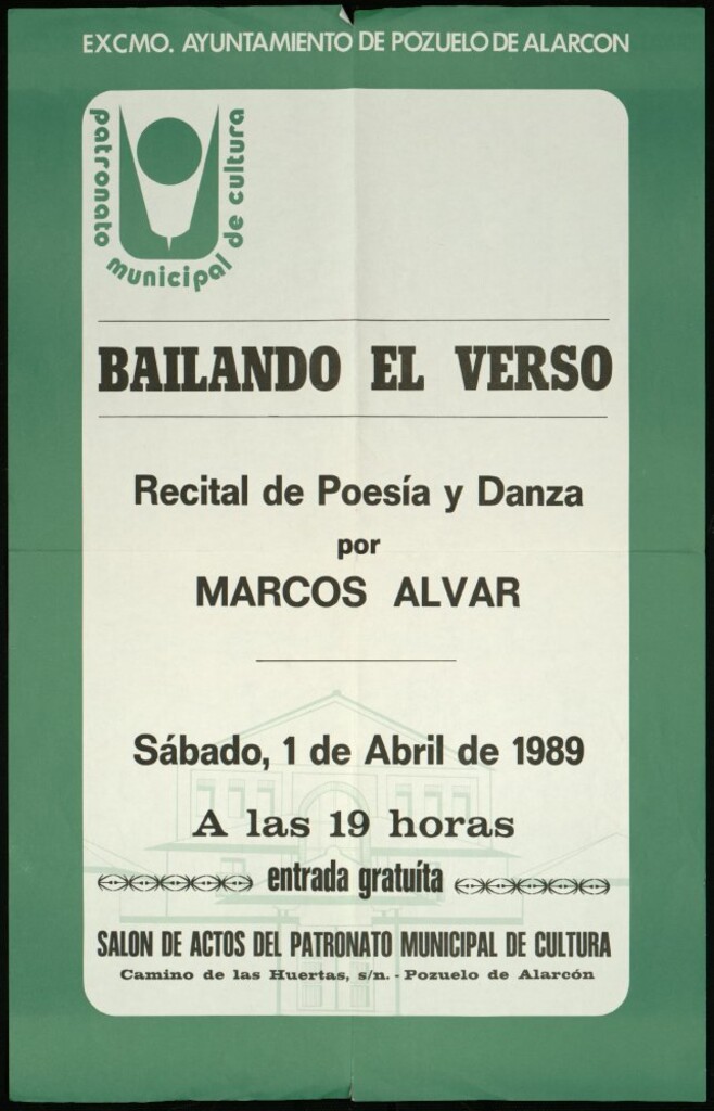 Miniatura de Bailando el verso