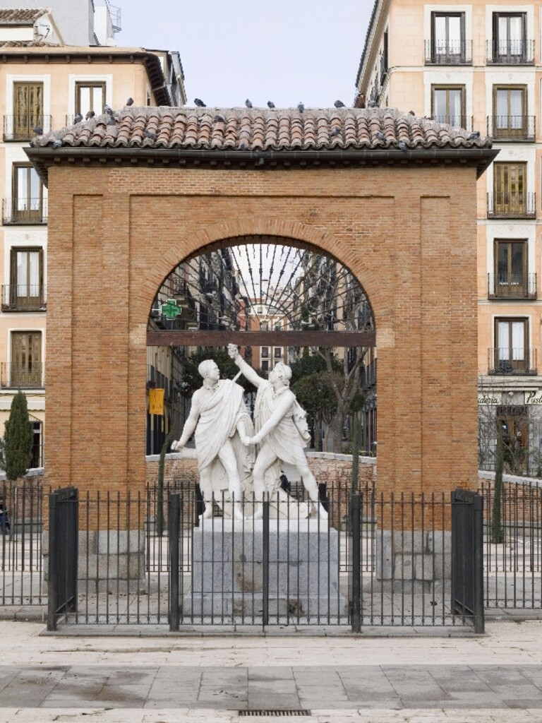 Miniatura de Daoíz y Velarde y Arco de Monteleón