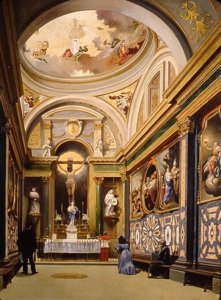 Miniatura de Capilla de los Alabarderos, en la Iglesia de San Sebastián.
