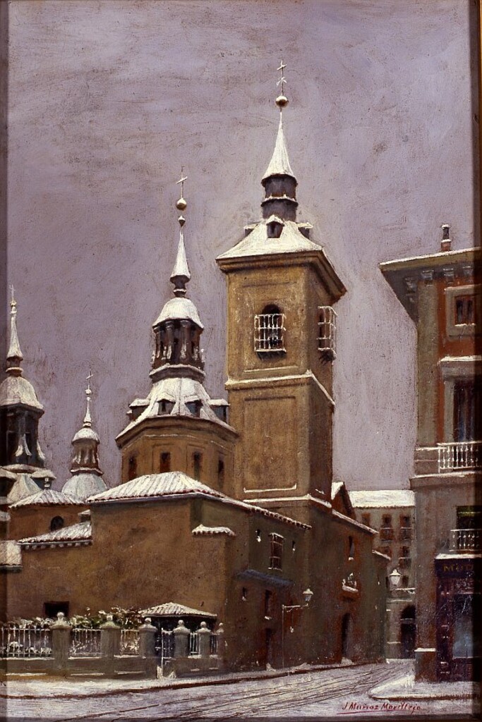 Miniatura de La iglesia de San Sebastián