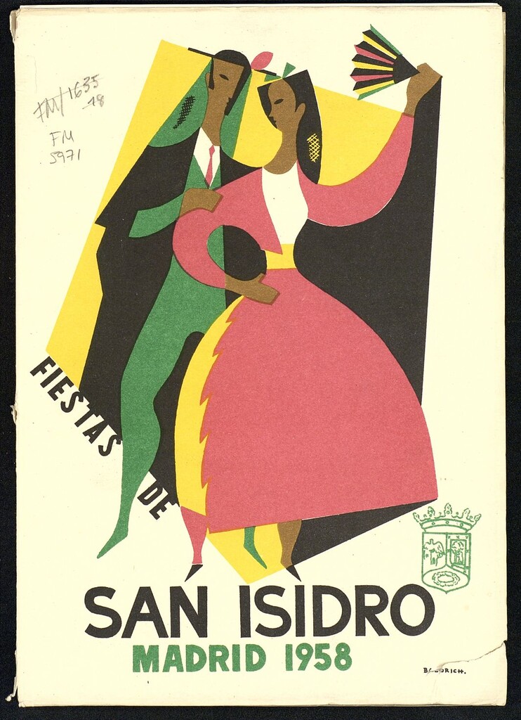 Miniatura de Fiestas de San Isidro: 1958: Programa Oficial
