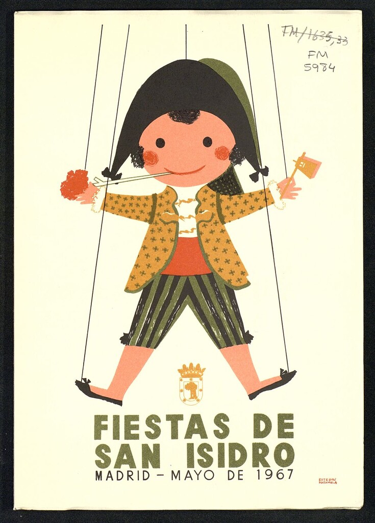 Miniatura de Fiestas de San Isidro Labrador, patrono de la Villa y del Sanctissimum Corpus Christi: Año 1967: Programa Oficial