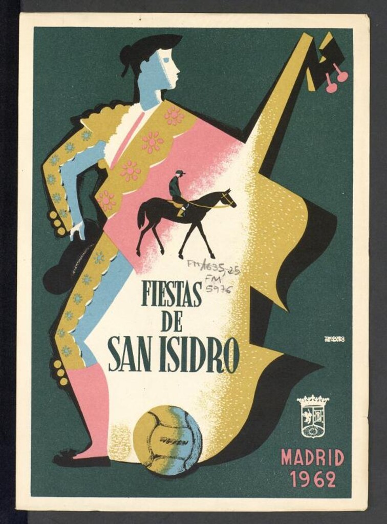 Miniatura de Fiestas de San Isidro: 1962: programa oficial