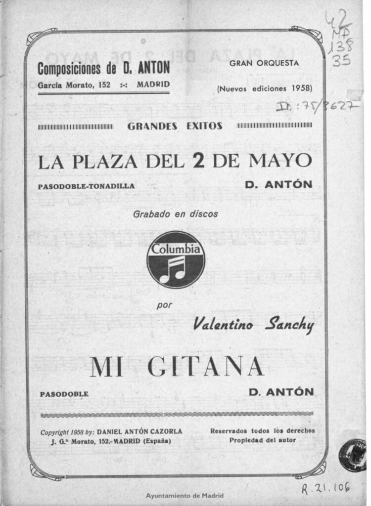 Miniatura de La Plaza del 2 de Mayo