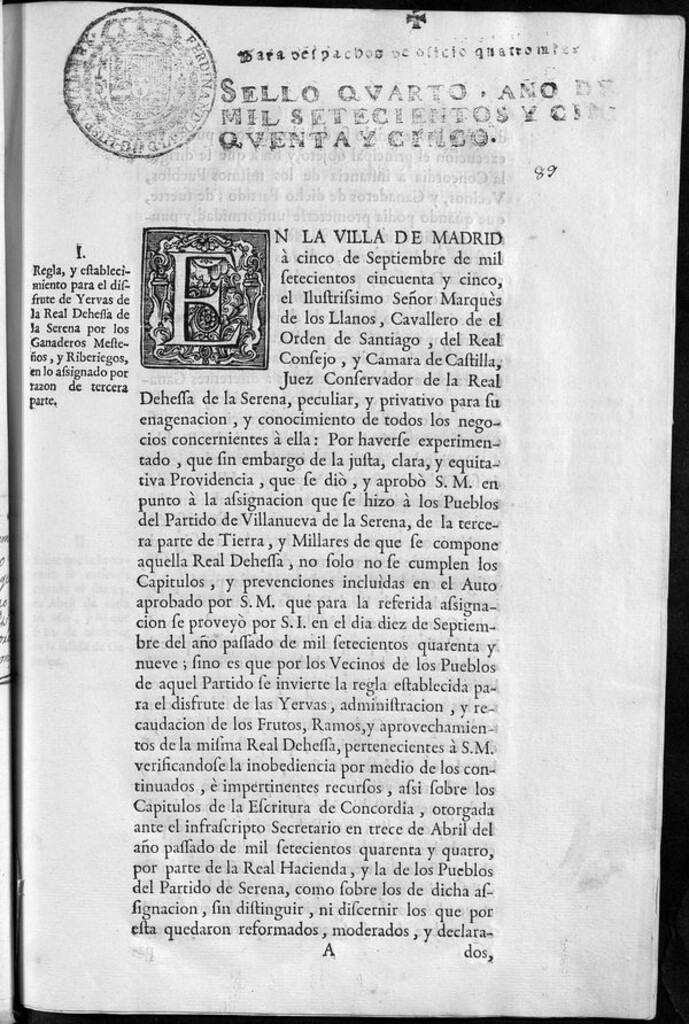 Miniatura de Auto, 1755-09-11