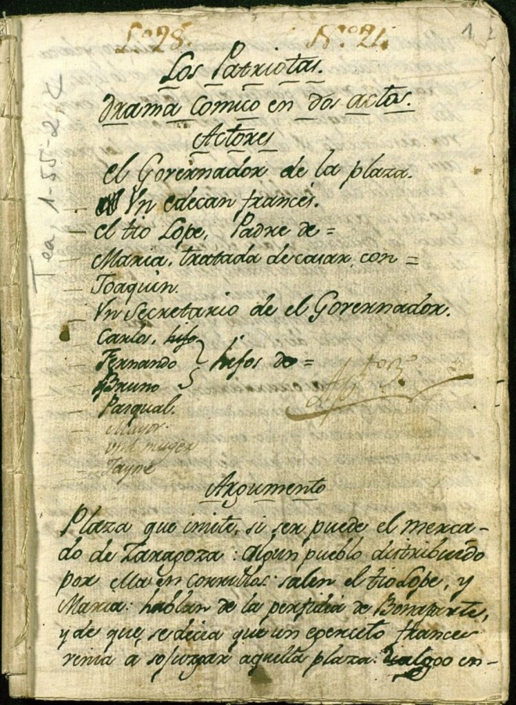 Miniatura de Los Patriotas de Aragón