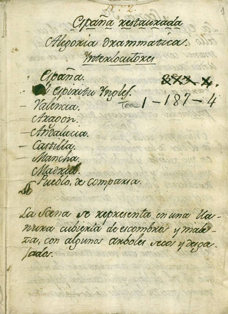 Miniatura de España restaurada