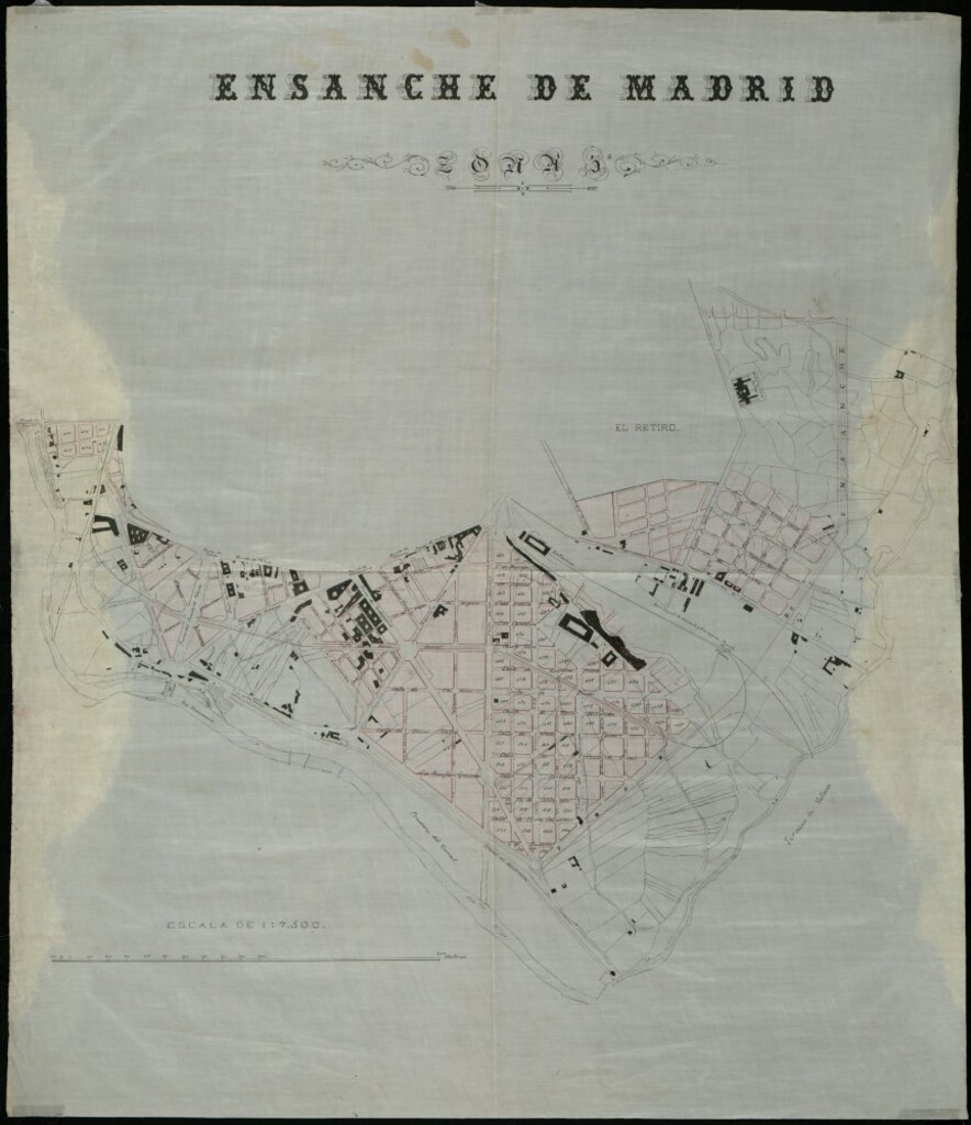 Miniatura de Mapa del ensanche de Madrid, Zona 3ª