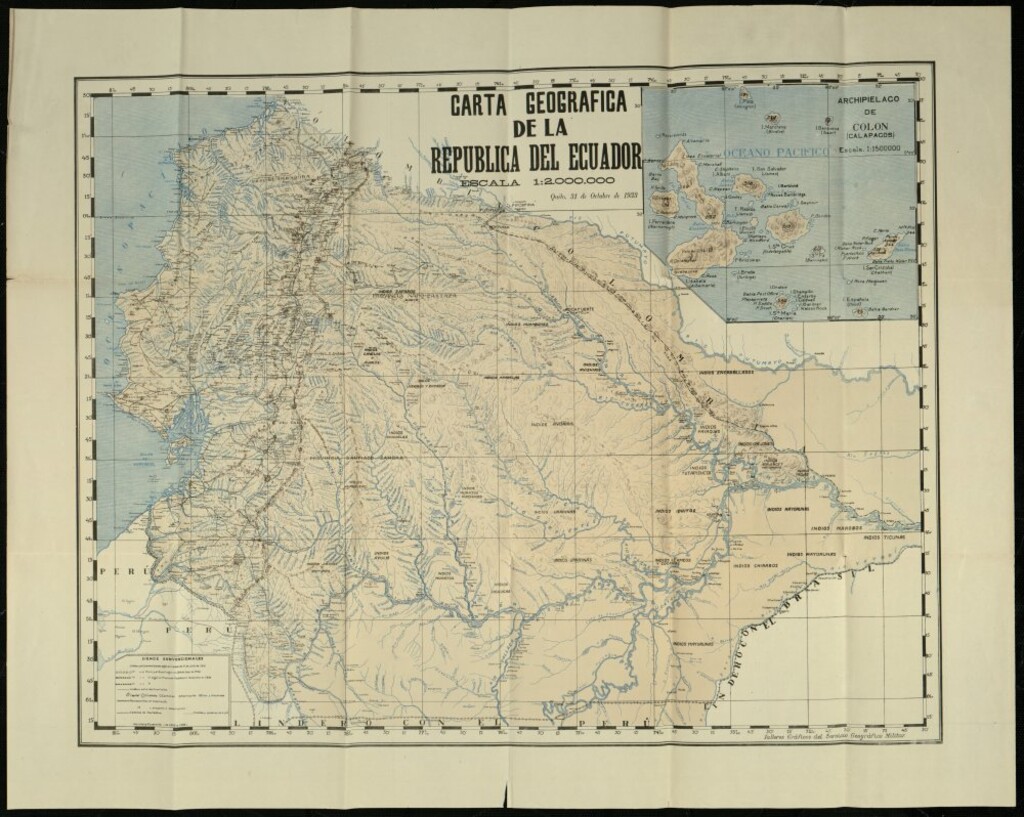 Miniatura de Carta geográfica de la República de El Ecuador