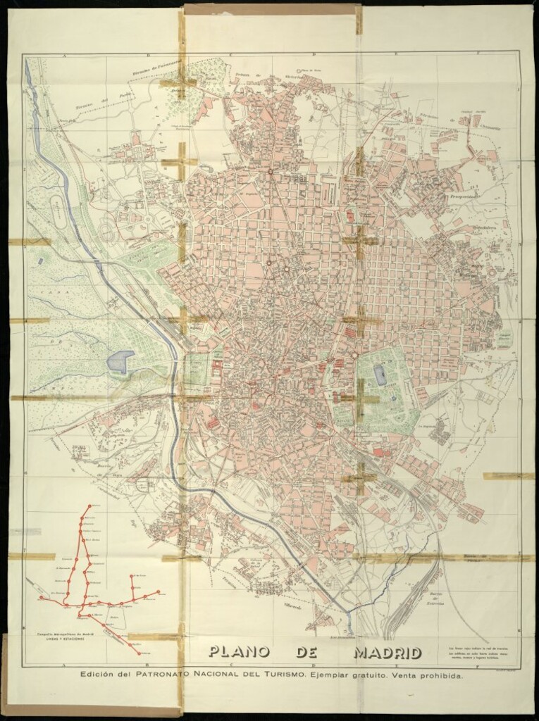 Miniatura de Plano de Madrid