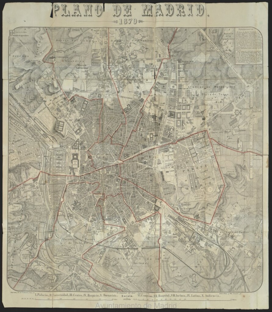 Miniatura de Plano de Madrid