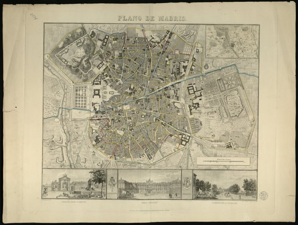 Miniatura de Plano de Madrid