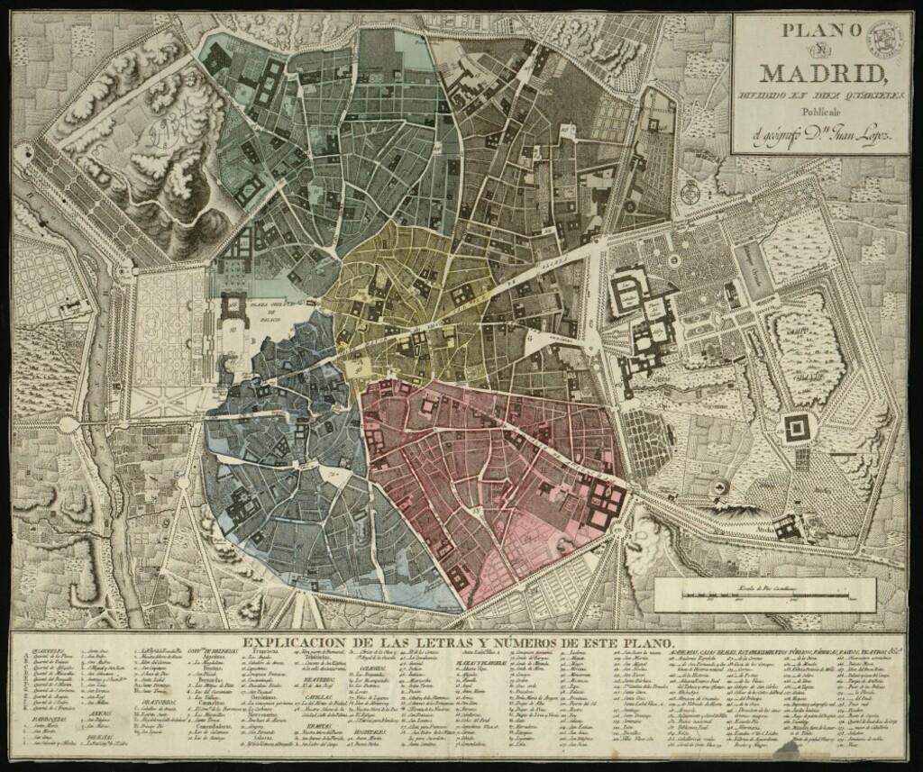 Miniatura de Plano de Madrid