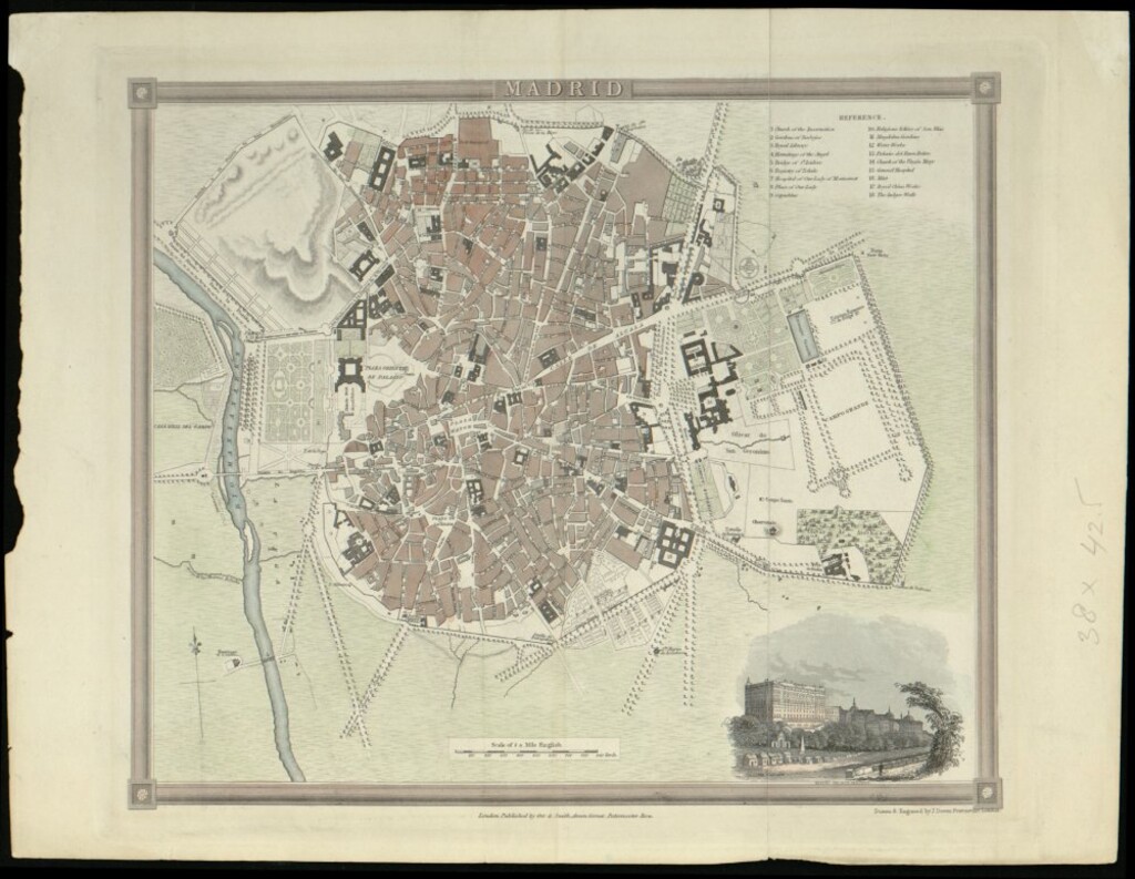 Miniatura de Plano de Madrid