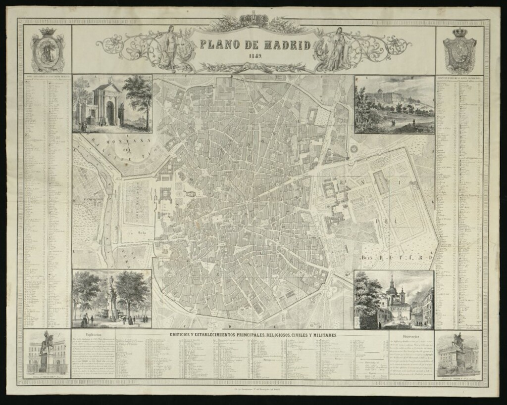 Miniatura de Plano de Madrid