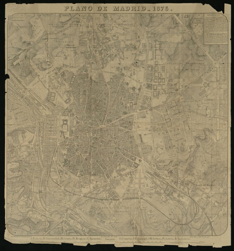 Miniatura de Plano de Madrid
