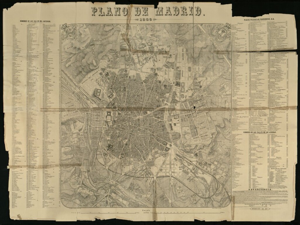 Miniatura de Plano de Madrid
