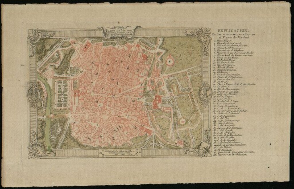 Miniatura de Plano de Madrid