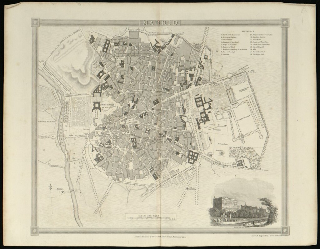 Miniatura de Plano de Madrid