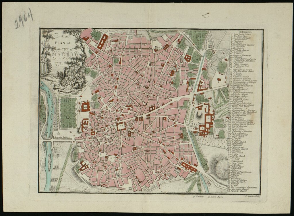 Miniatura de A Plan of the city of Madrid