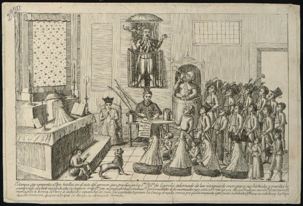 Miniatura de Sátira contra José Bonaparte