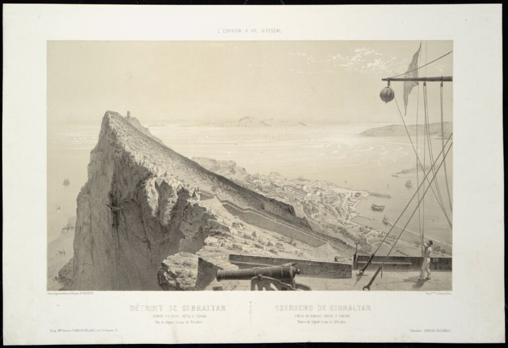 Miniatura de Détroit de Gibraltar. Ponte de Europe Ceuta et Tanger