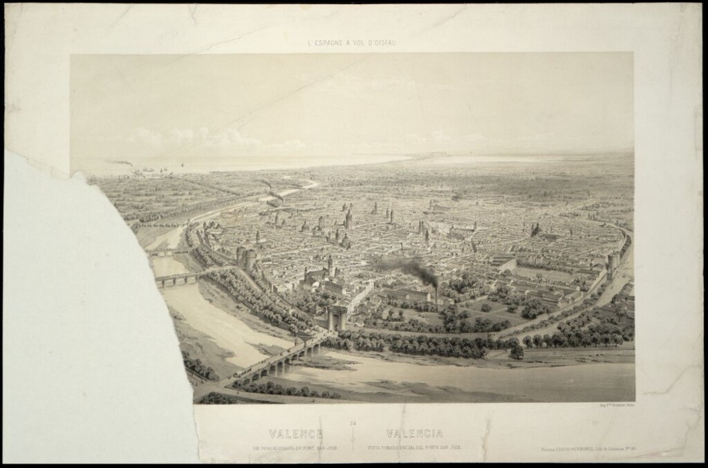 Miniatura de Valence. Vue prise au dessus du pont San Jose