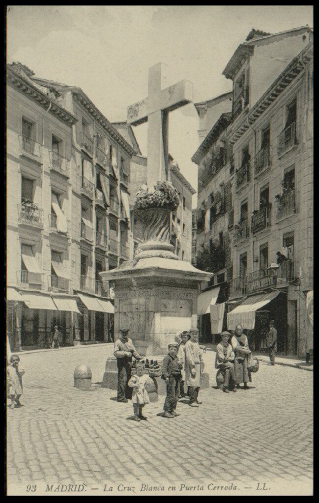 Miniatura de La Cruz Blanca en Puerta Cerrada