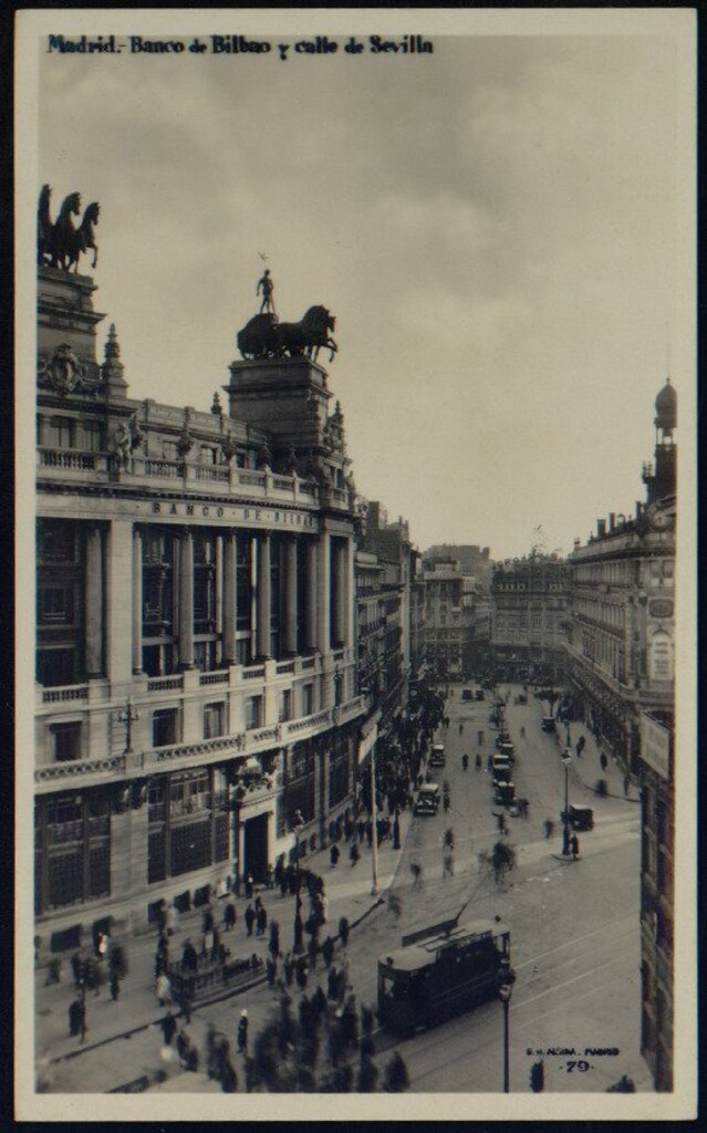 Miniatura de Banco de Bilbao y calle de Sevilla