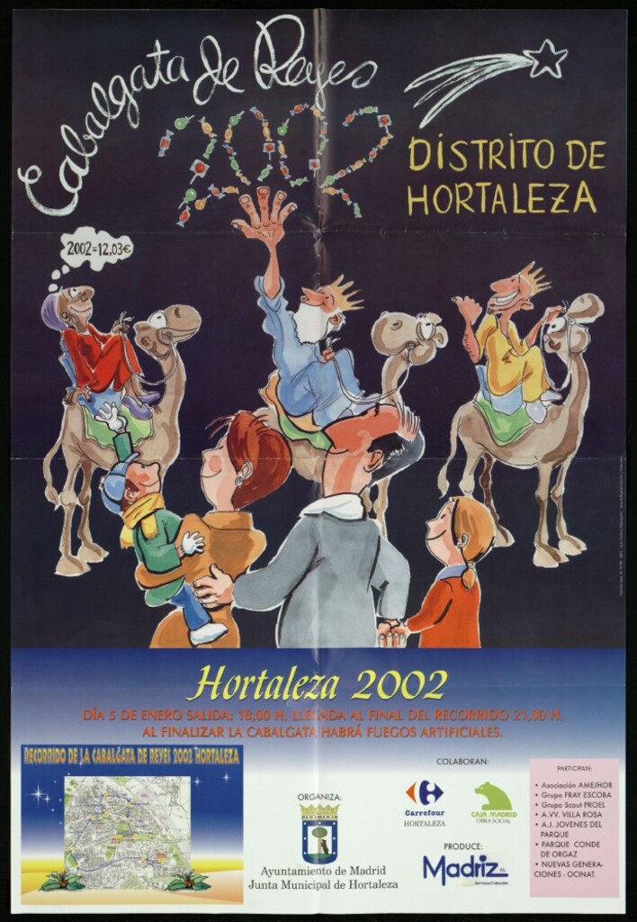 Miniatura de Cabalgata de Reyes 2002 Distrito de Hortaleza