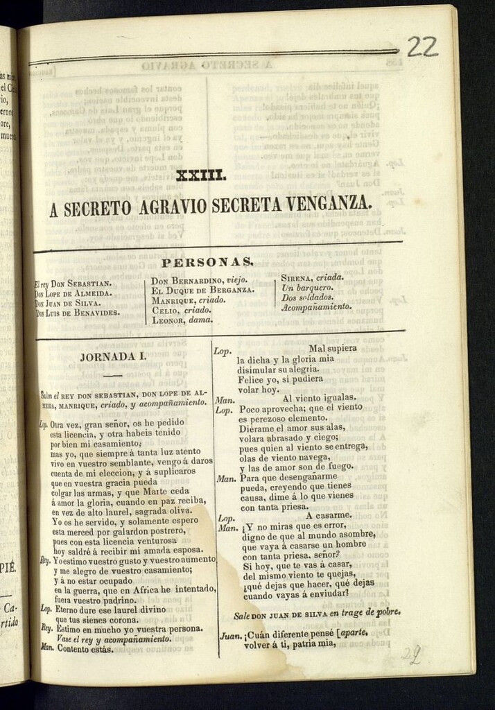 Miniatura de A secreto agravio secreta venganza