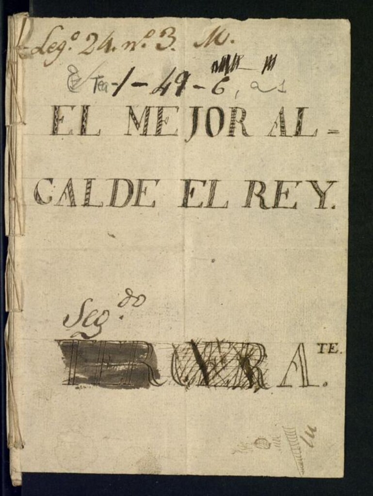 Miniatura de Comedia, El mejor alcalde el rey