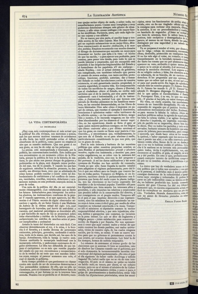 Miniatura de Lo incurable Política e historia. Miserias del pariamentarismo
