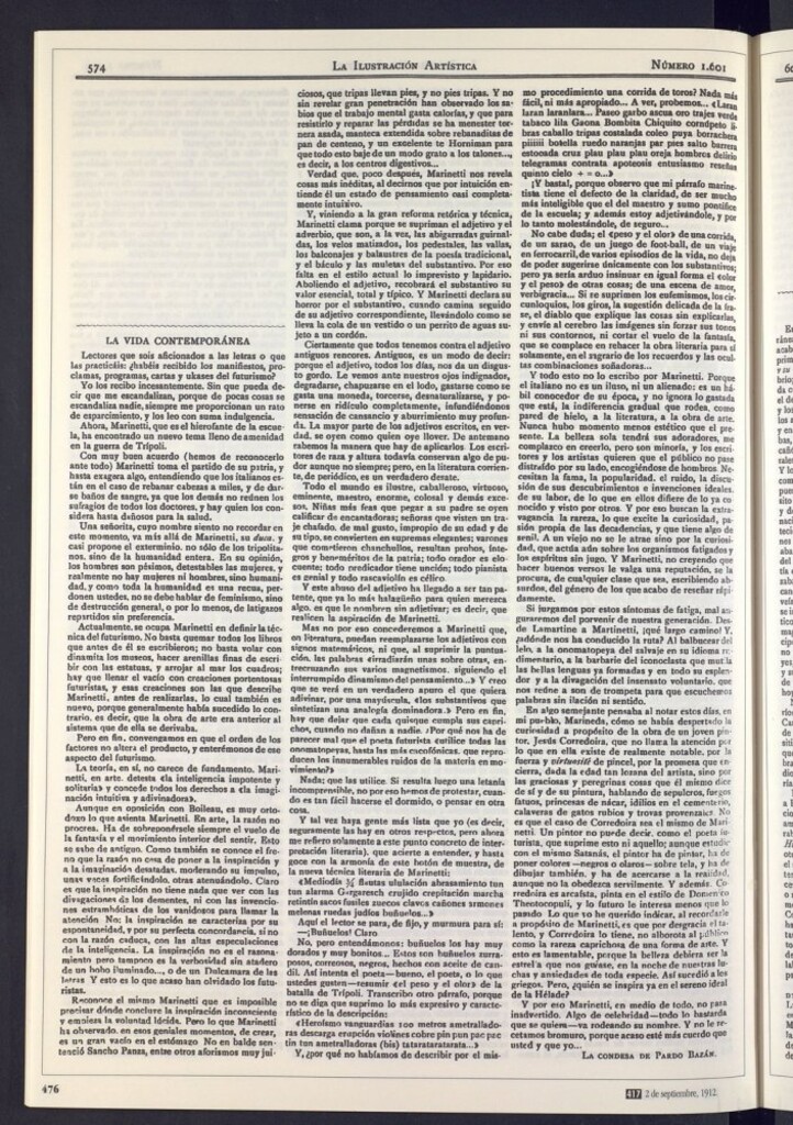 Miniatura de Marinetti y el futurismo