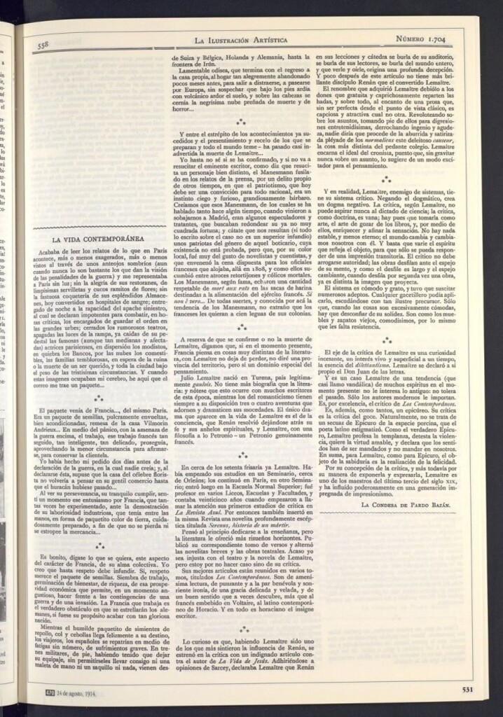 Miniatura de El carácter francés. Jules Lemaître