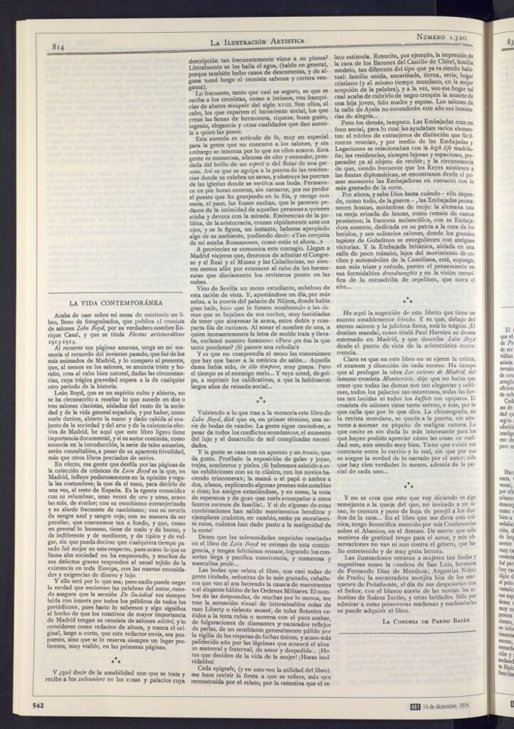 Miniatura de La crónica periodística de fiestas aristocráticas