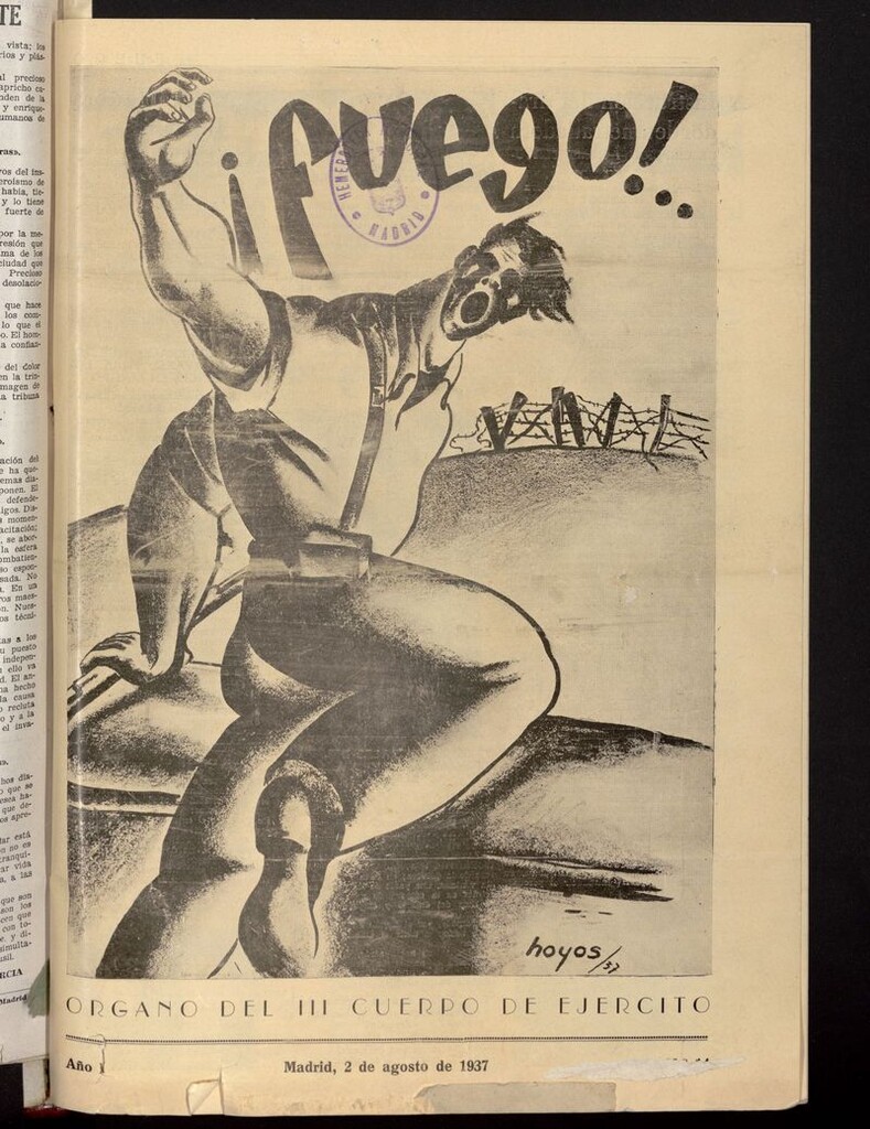 Miniatura de Fuego (Madrid, 1937) del 2 de agosto de 1937
