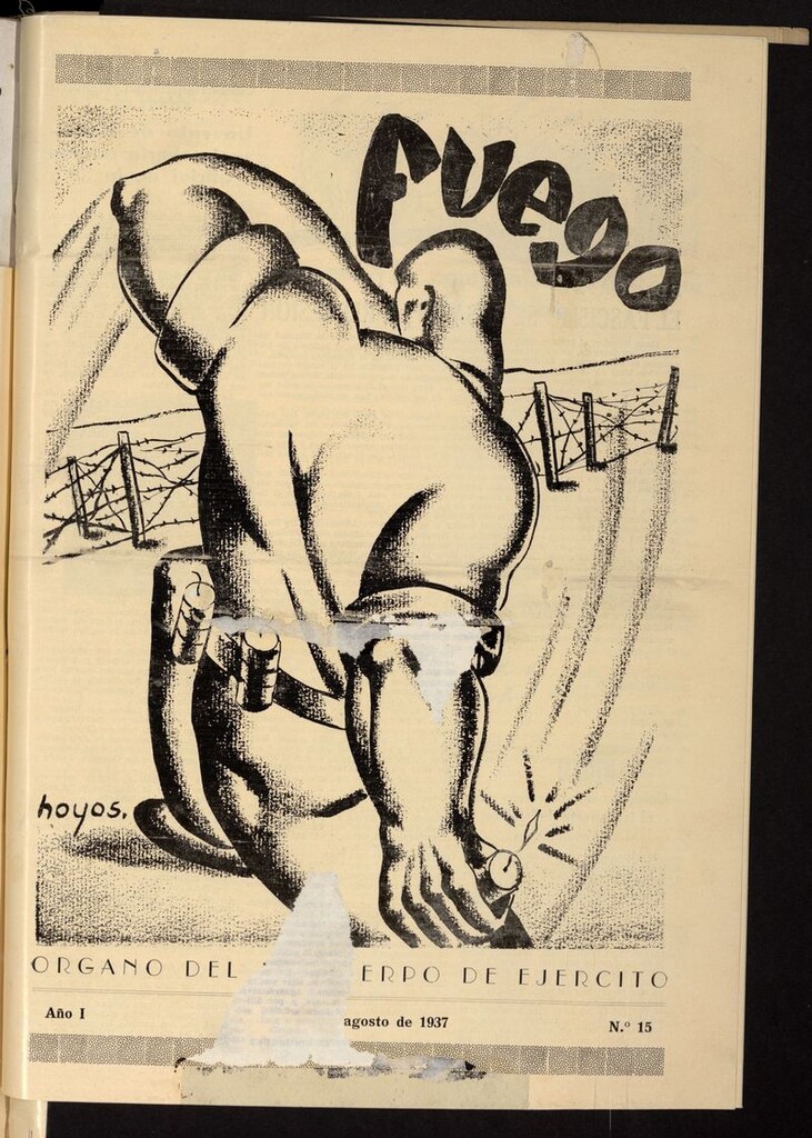 Miniatura de Fuego (Madrid, 1937) del 9 de agosto de 1937