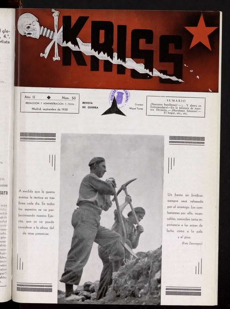 Miniatura de Kriss: semanario de la 5ª División de septiembre de 1938